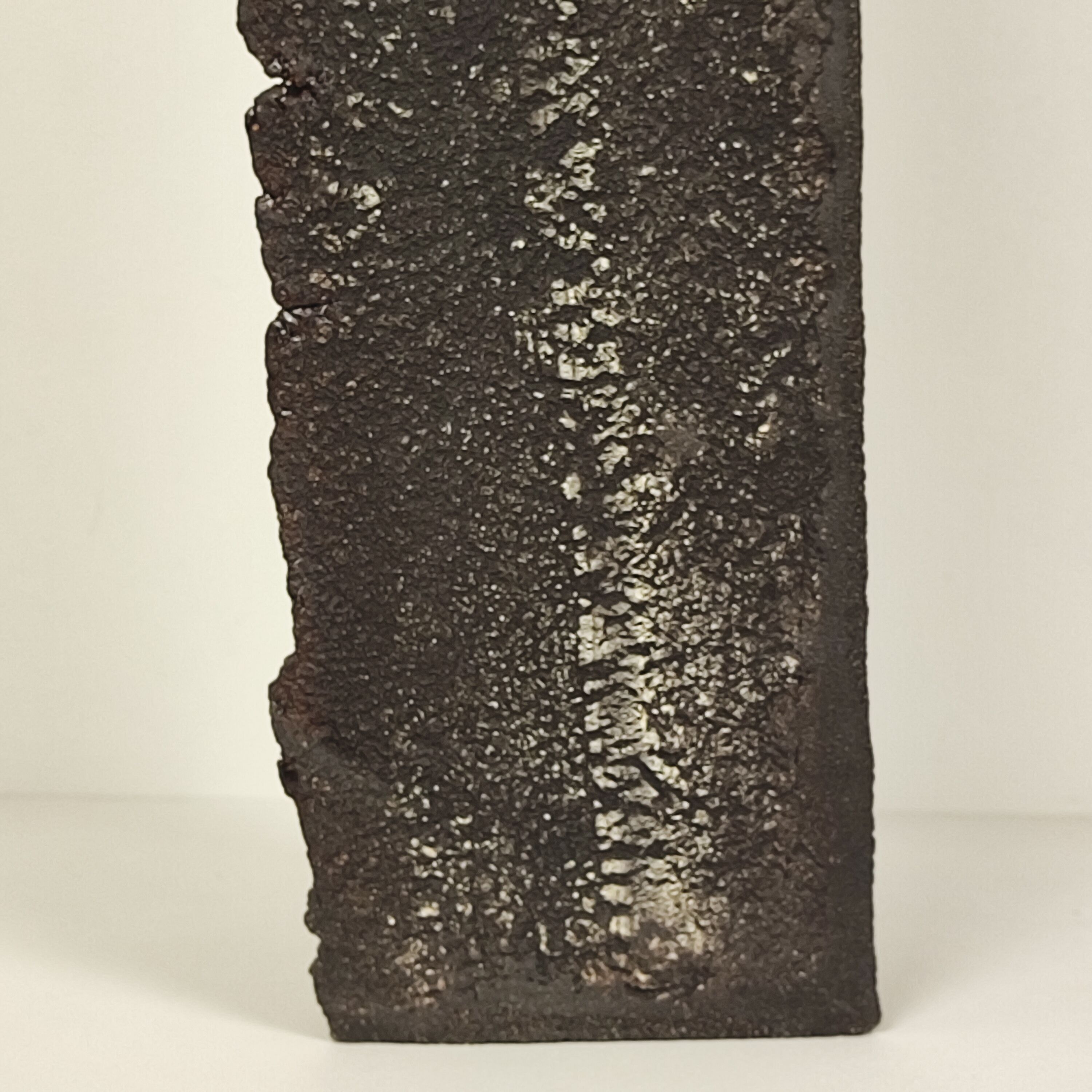 "Brutalist" ceramic vase