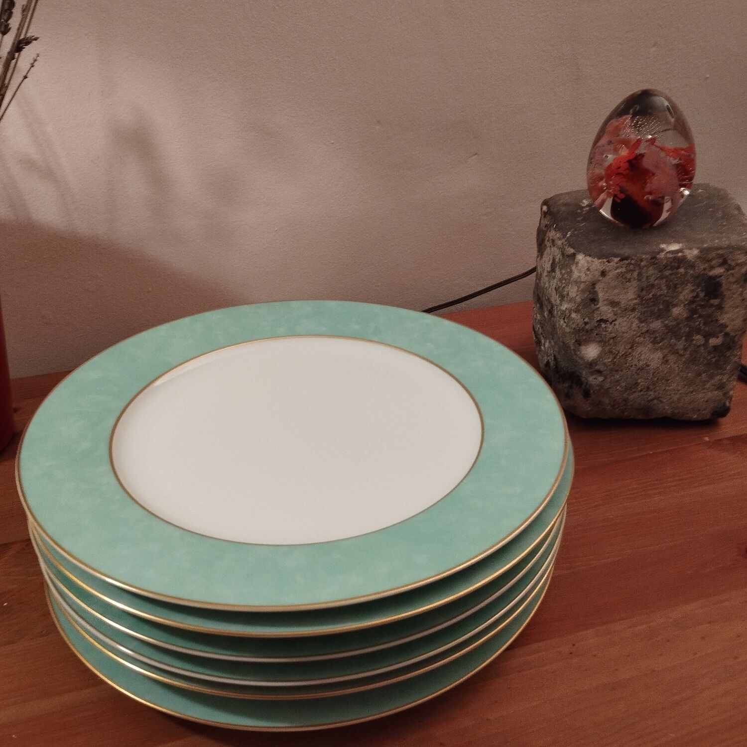 Limoges Union Limousine. Club model presentation plates.