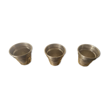 3 Silver Penhaligon's Candle Holders