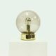 Textured Glass Ceiling Lamp by Glashütte Limburg Germany 1970s