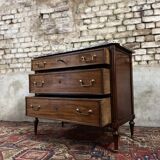 Mahogany Commode From Louis XVI XVIII Eme Century