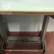 Table à dessin ELITE Neolt Bergamo vintage et robuste d'Italie, avec industriel