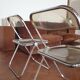 Plia chairs by Giancarlo Piretti 70