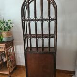Rattan shelf