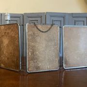 Miroir de coiffeur 3 volets vintage