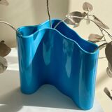 Biomorphic ceramic vase