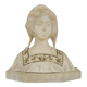Sculpture Adolfo Cipriani (1880-1930) bust woman alabaster marble