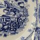 2 Antique Gilman Sacavem Statue Dinner Plates / Serving Dishes