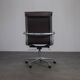 Una leather office chair by ICF, Italy, 1990s