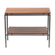 Vintage side table with magazine compartment made in the 1960s