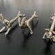 6 various animal knife holders