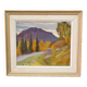 Steen Flemming ( 1897-1977 ), Swedish Impressionist Painting, 1948, Oil on Panel, Framed.