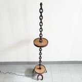 Vintage brutalist floor lamp 1970