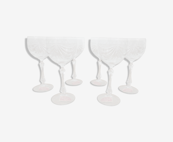 Crystal water glasses