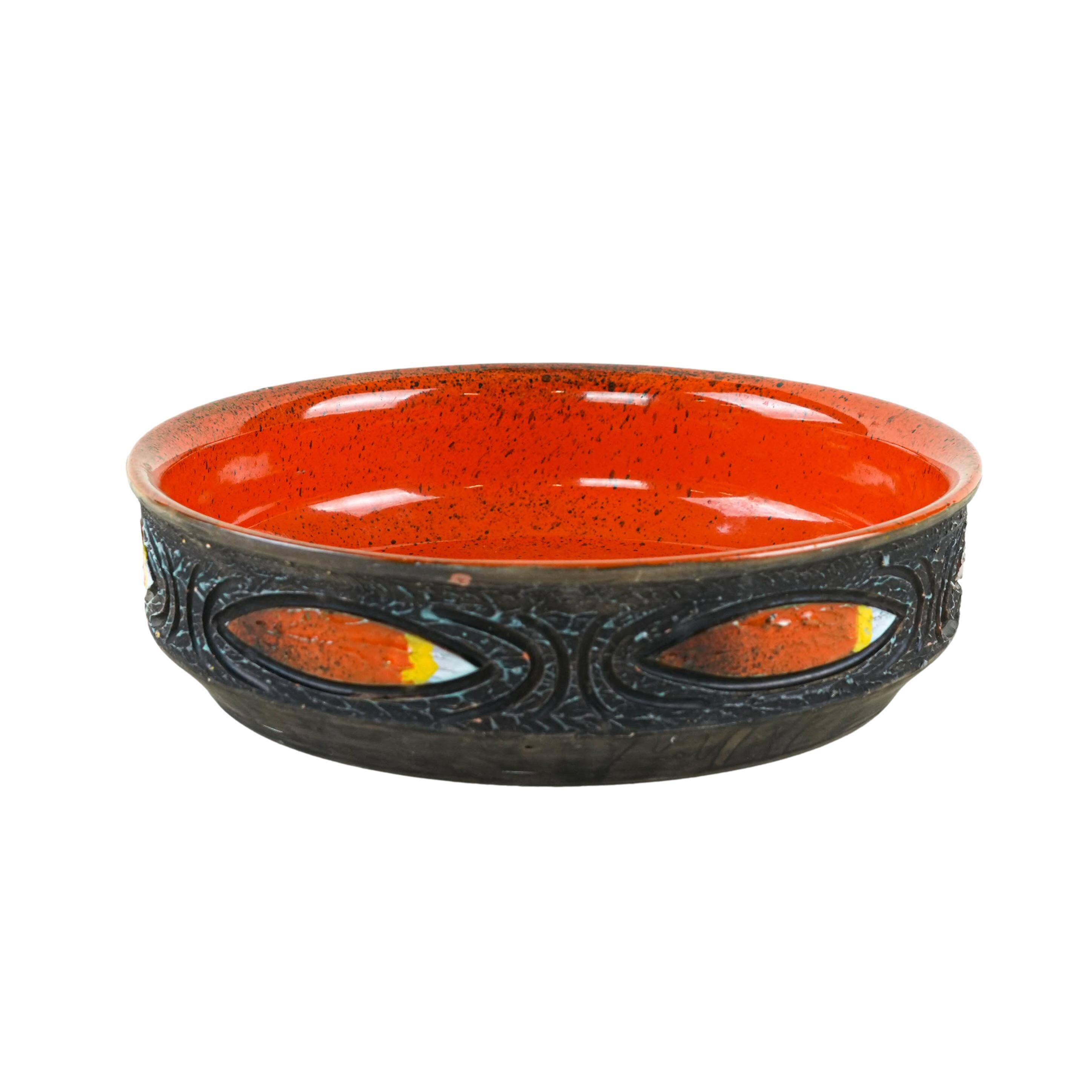 Ceramic bowl, Swedish design, 1970s, made in Sweden