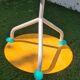 Duo of 80' sofa harnesses / bedside tables
