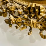 Miroir Louis XVI bois doré - fin XIX eme