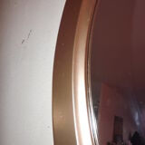Miroir doré bois et stuc 47x60cm
