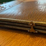 Triptych barber's mirror