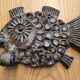 Wall decoration signed ceramic fish