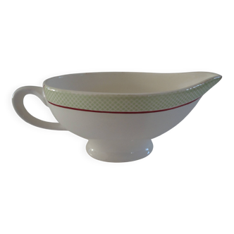 Salins porcelain gravy boat