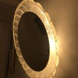 Bright round mirror from the 70s.