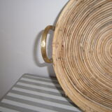 Rattan tray