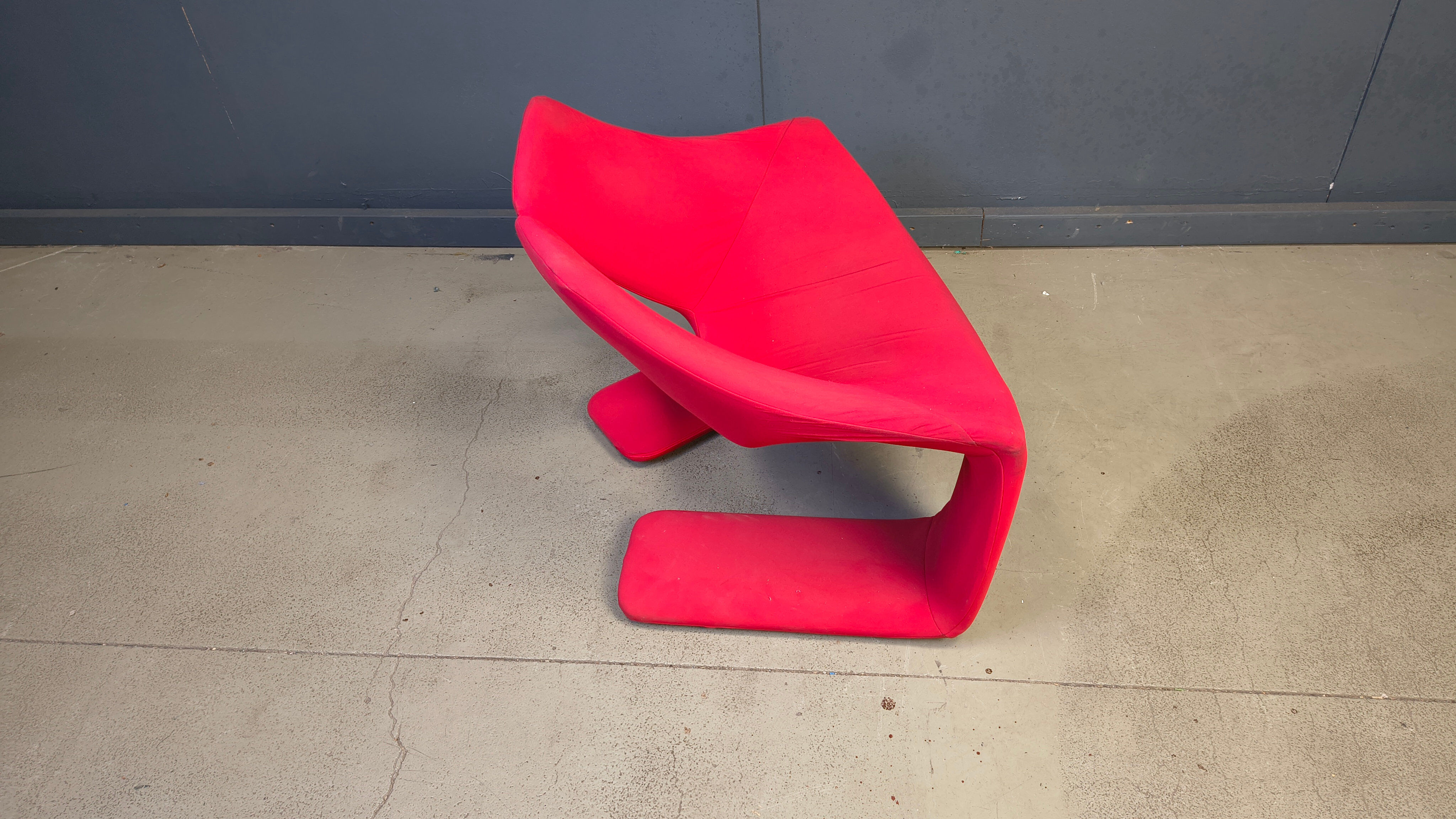 Zen lounge chair by Kwok Hoi Chan for Steiner Paris, 1980s