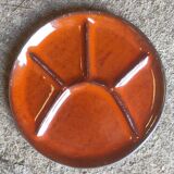 5 stoneware plates