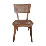 Chair rare Monoblock 1950 caning