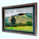 Tableau SCHWARZ (Marcel, 1914-1985) – HST - Paysage, montagne - 1950