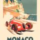 Affiche Vintage Grand Prix de Monaco 1937