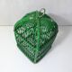 Cage en rotin vintage