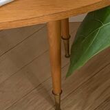 Coffee table with compass legs