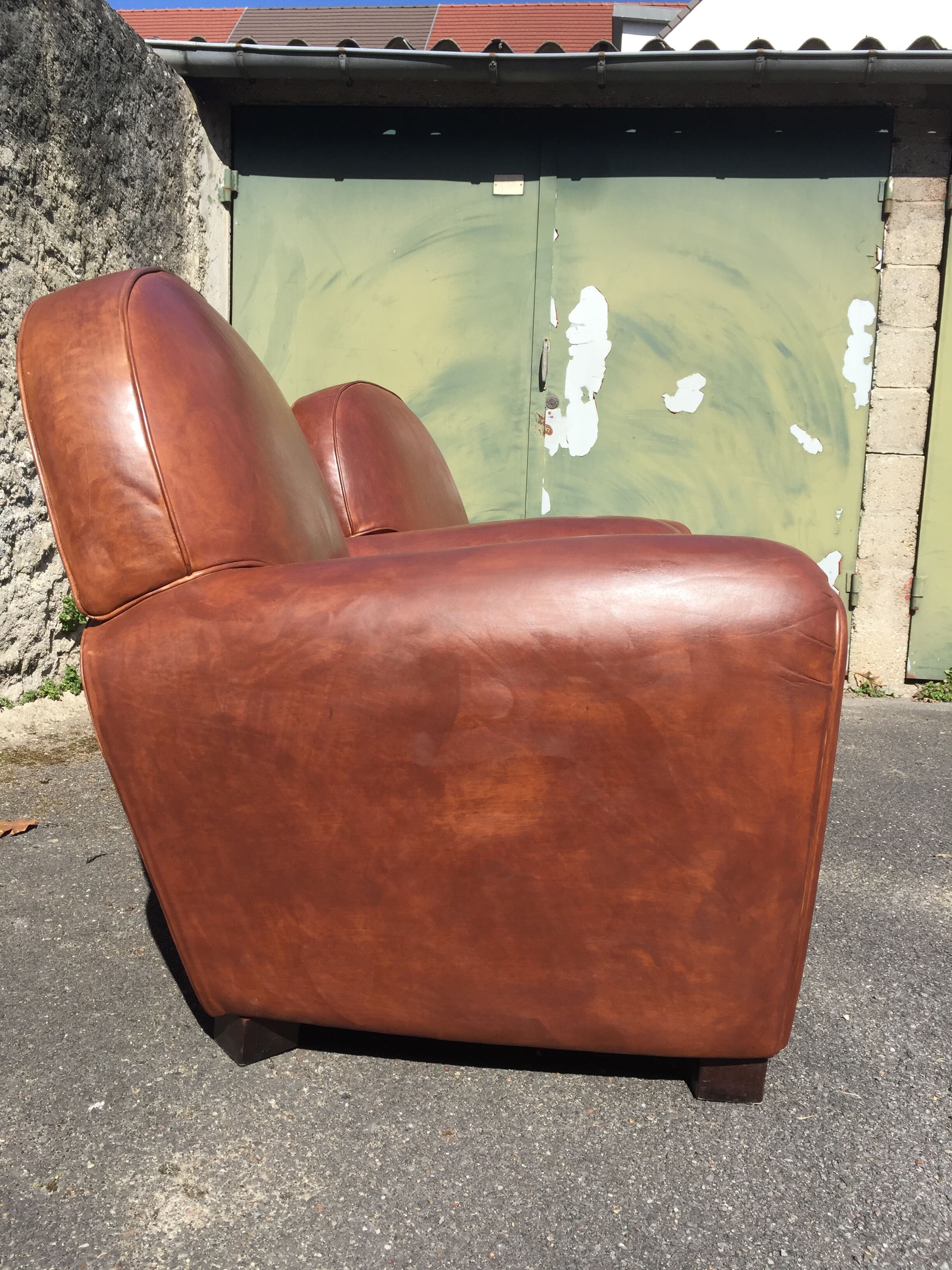 Pair of club chairs 1930