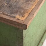 Antique green storage trunk (c.1920) #27