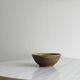 Handmade ceramic craft bowl, rustic glazed bowl