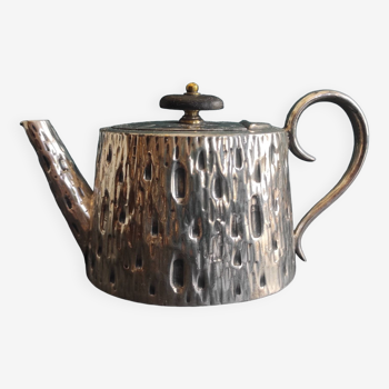 Silverplated tea pot, Kirby, Beard & Co, Paris, Made in England