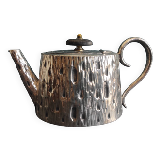 Silverplated tea pot, Kirby, Beard & Co, Paris, Made in England