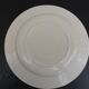 Set de 4 assiettes vintage en faïence crème fleurs 1950 1960