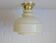 Vintage Ceiling Light Beige Glass Semi Flush Mount Lighting Redesign 1970's