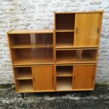 Modular vintage showcase bookcase