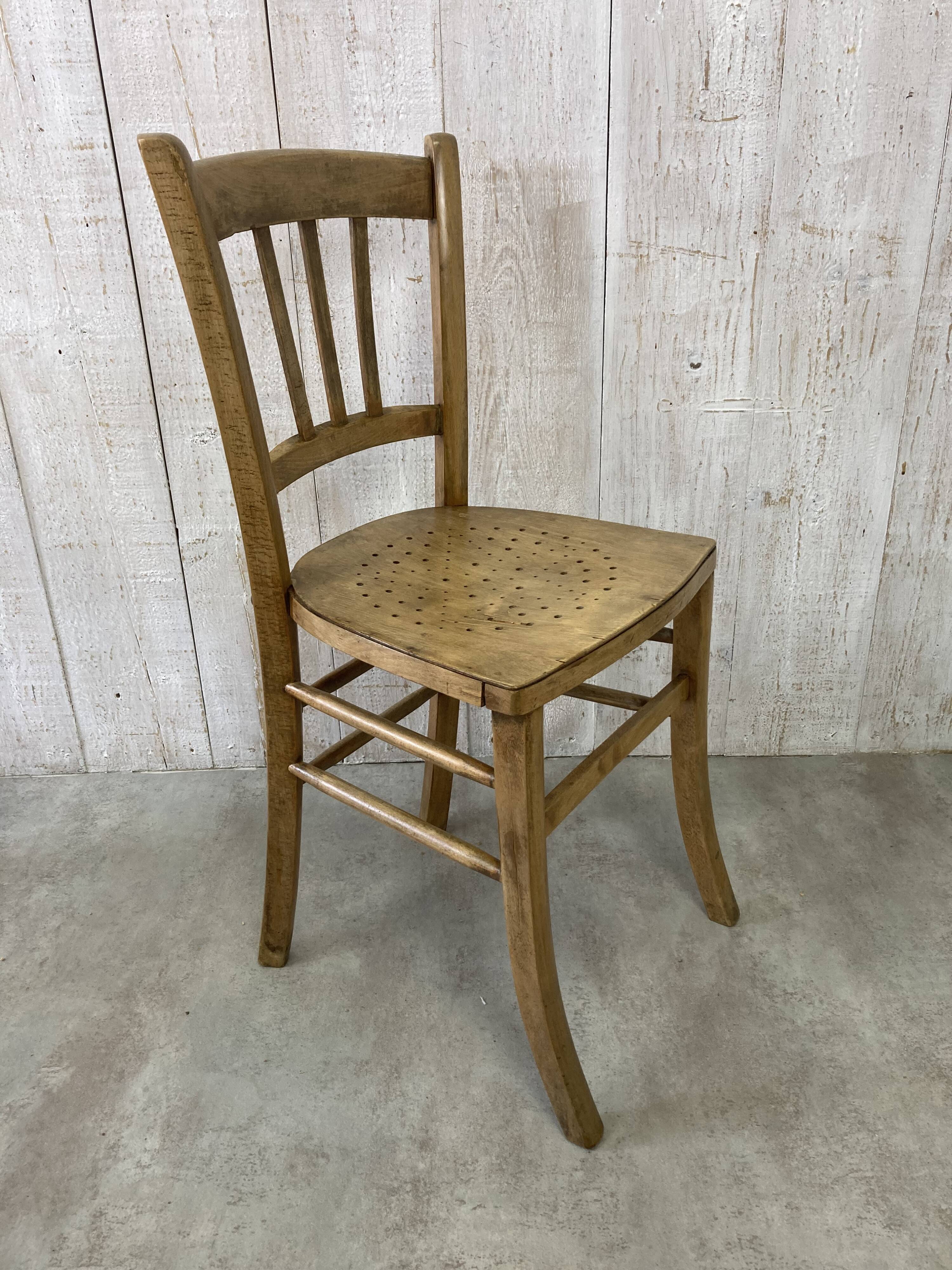 Set of 4 mismatched bistro chairs (Luterna...)