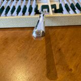 Silver-plated fish cutlery