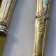 Service de 12 + 1 couteaux de table métal argenté art nouveau