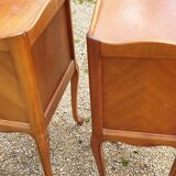 Pair of bedside table Louis XV