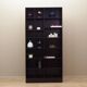 Set of mahogany bookcases, Danish design, 1970s, production: Denmark