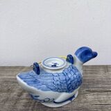 Chinese blue duck teapot