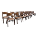 Série de 30 Chaises bistrot empillable