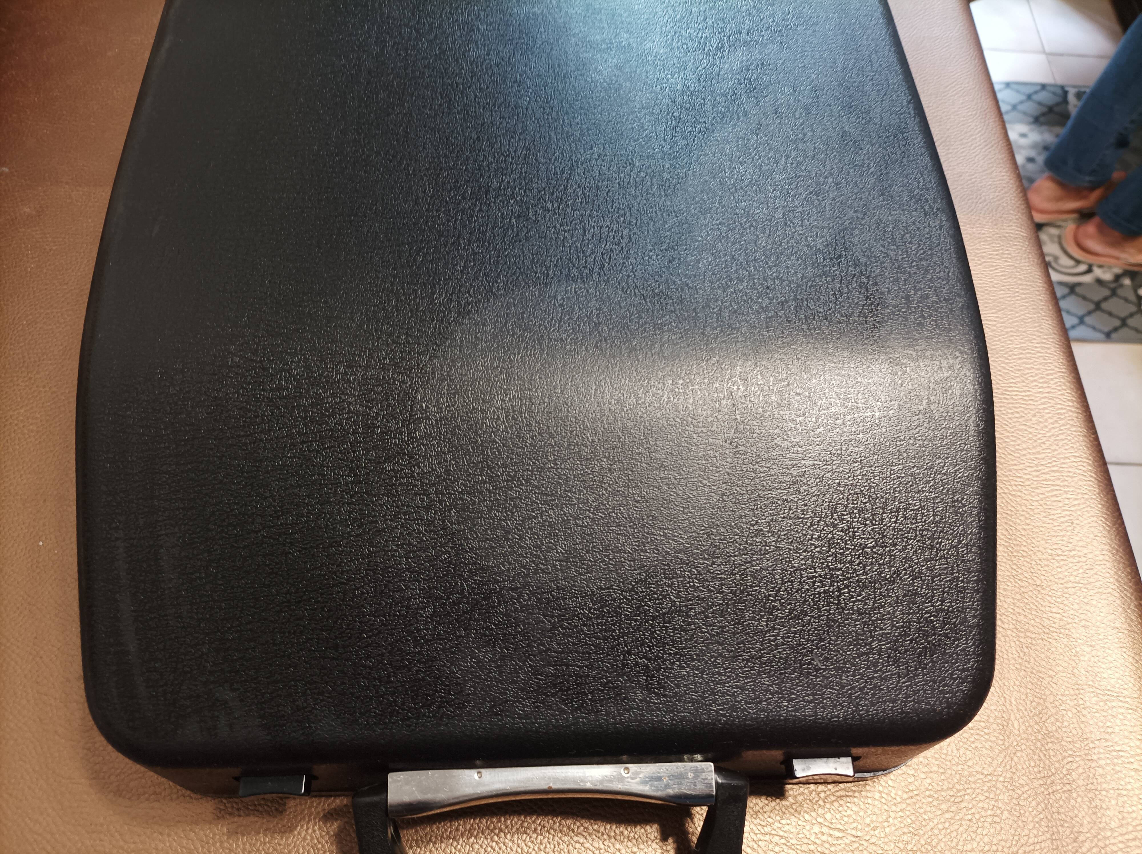 Underwood 130 orange typewriter